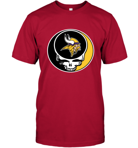 NFL Minnesota Vikings Grateful Dead Rock Band Football Sports j792RIuCUUp classic t shirt 2 95 151514 front red