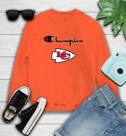NFL Football Kansas City Chiefs Champion Shirt Sweatshirt 2