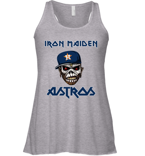 Houston Astros Youth Heather Gray Sleeveless T-Shirt