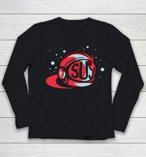 AH Dont Be SUS (red) Among US Youth Long Sleeve