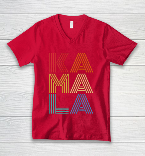 Kamala Harris V-Neck T-Shirt 7