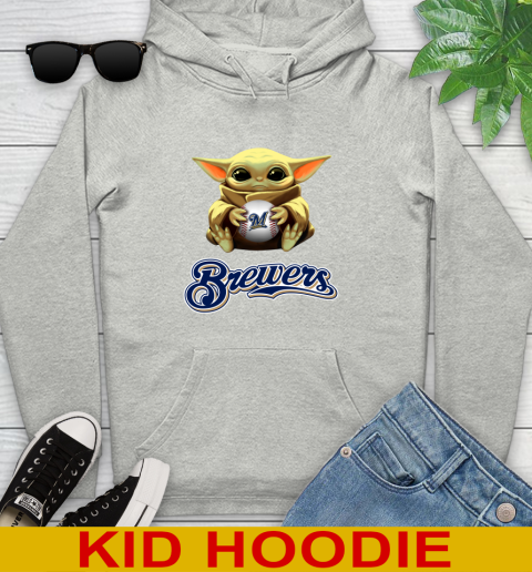 MLB Baseball Milwaukee Brewers Star Wars Baby Yoda Shirt 134
