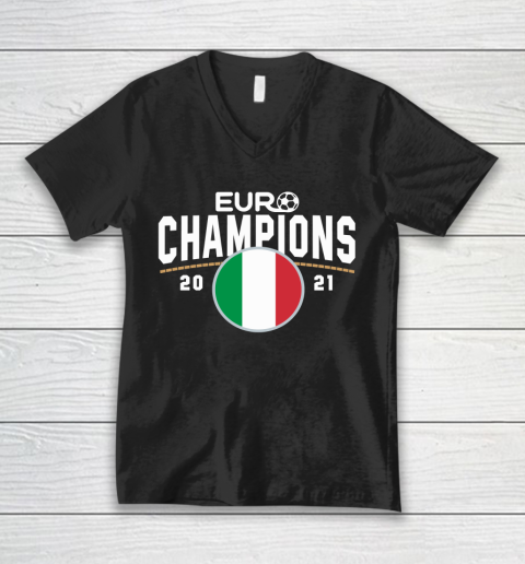 Italy Euro Champions 2020 2021 Football Italia V-Neck T-Shirt