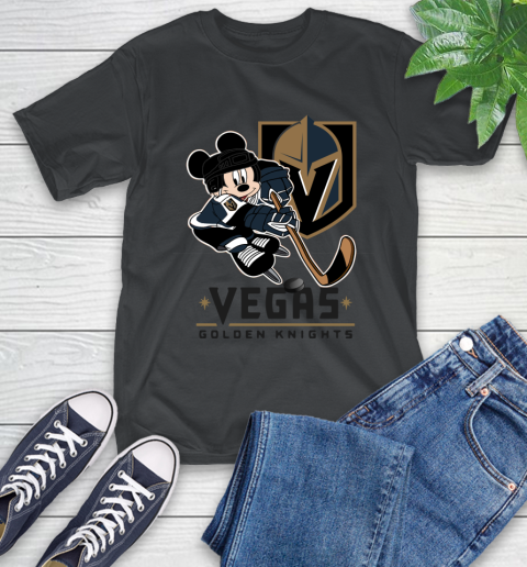 NHL Vegas Golden Knights Mickey Mouse Disney Hockey T Shirt T-Shirt 14