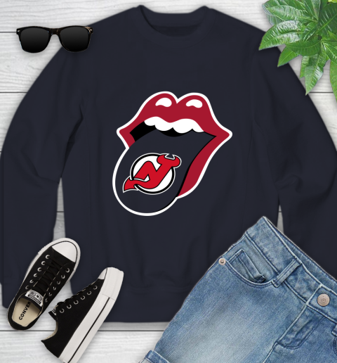 New Jersey Devils NHL Hockey Lips I Root For My Team Adoring Fan 117