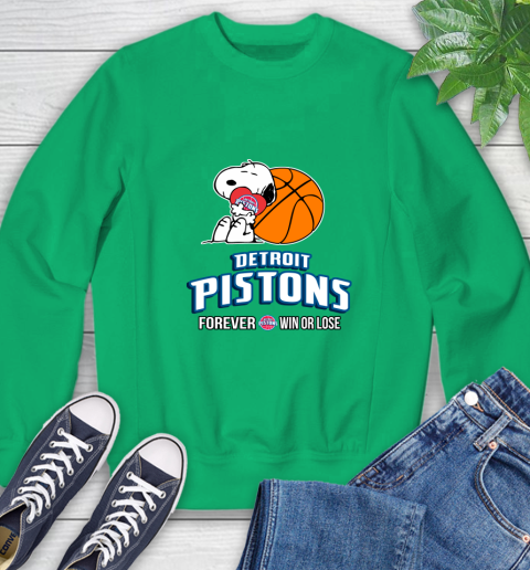 NBA The Peanuts Movie Snoopy Forever Win Or Lose Basketball Detroit Pistons 30