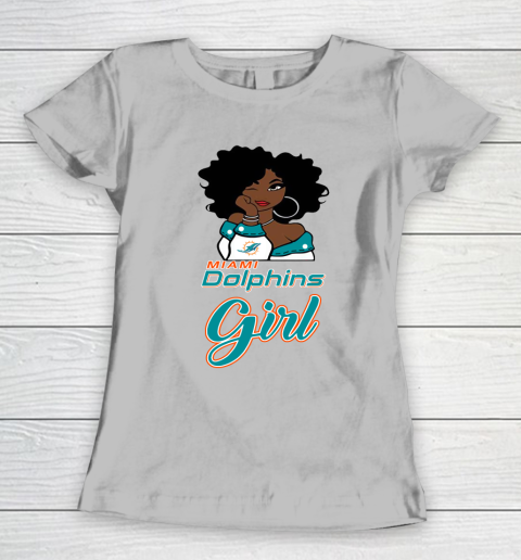 Miami Dolphins Girl NFL Women's T-Shirt 6