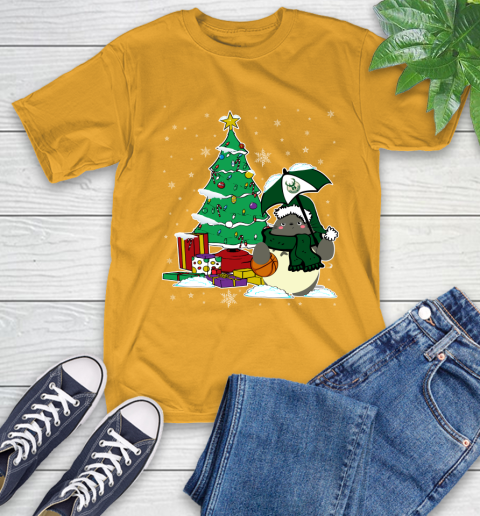 Milwaukee Bucks NBA Basketball Cute Tonari No Totoro Christmas Sports T-Shirt 2