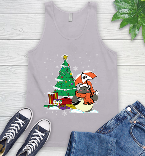 Philadelphia Flyers NHL Hockey Cute Tonari No Totoro Christmas Sports Tank Top 3