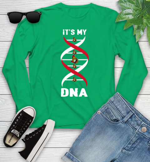 Ottawa Senators NHL Hockey It's My DNA Sports Youth Long Sleeve 7