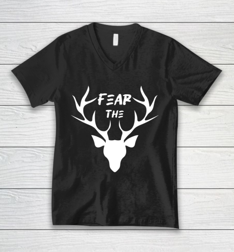 Bucks championship shirt  NBA championship fear the Deer shirt V-Neck T-Shirt