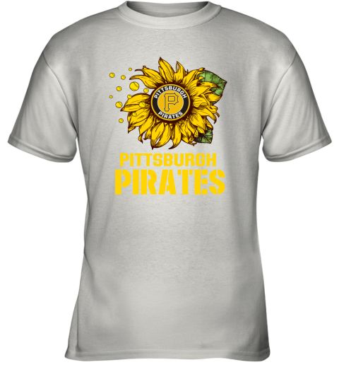 Pittsburg Pirates Sunflower MLB Baseball Youth T-Shirt