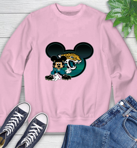 NFL Jacksonville Jaguars Mickey Mouse Disney Football T Shirt Sweatshirt 9