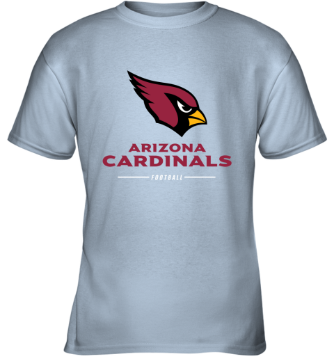 Arizona Cardinals NFL Pro Line Black Team Lockup Youth T-Shirt 