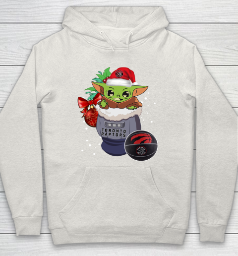 Toronto Raptors Christmas Baby Yoda Star Wars Funny Happy NBA Hoodie 12