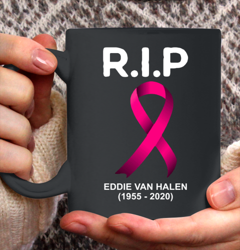 RIP Eddie Van Halen 1955  2020 Cancer Ceramic Mug 11oz