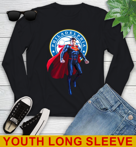 NBA Awesome Superman Basketball Sports Philadelphia 76ers 123