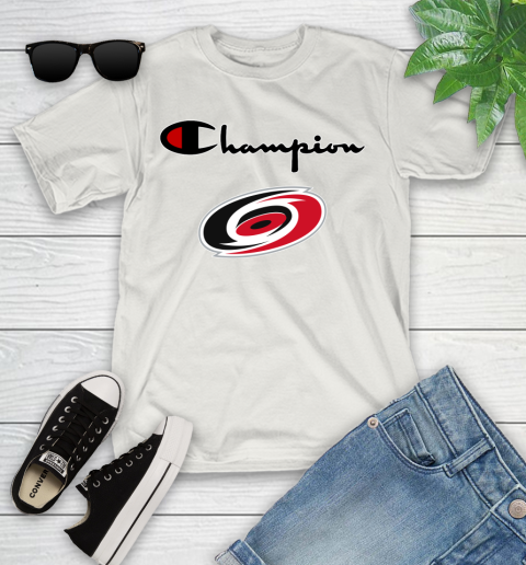 NHL Hockey Carolina Hurricanes Champion Shirt Youth T-Shirt 11