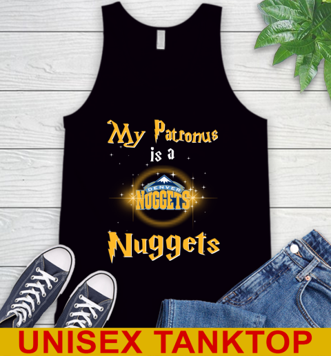 NBA Basketball Harry Potter My Patronus Is A Denver Nuggets Tank Top