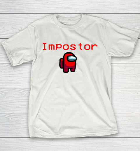 Video Game Impostor Guy Among Us Youth T-Shirt