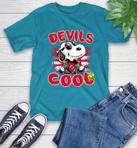 NHL Hockey New Jersey Devils Cool Snoopy Shirt T-Shirt - Image 11