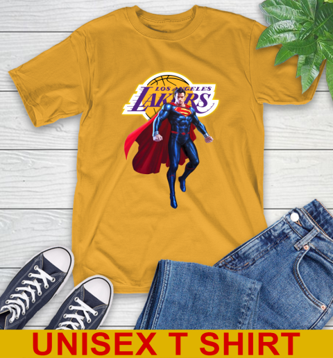 NBA Awesome Superman Basketball Sports Los Angeles Lakers 3