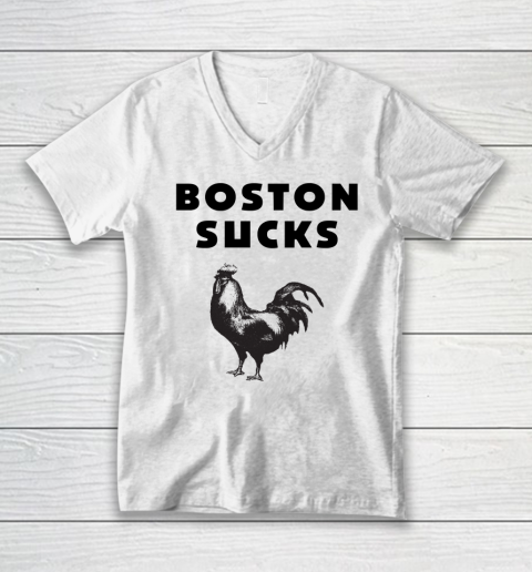 Draymond Green Boston Sucks Shirt Trolling Boston Celtis V-Neck T-Shirt