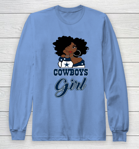 Dallas Cowboys Girl NFL Long Sleeve T-Shirt 11