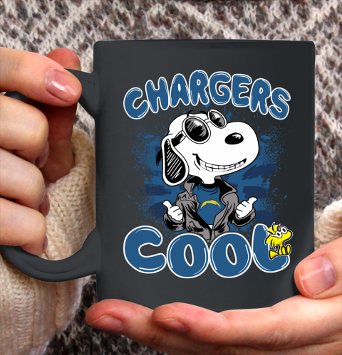 NFL Football Los Angeles Chargers Cool Snoopy Shirt Ceramic Mug 11oz