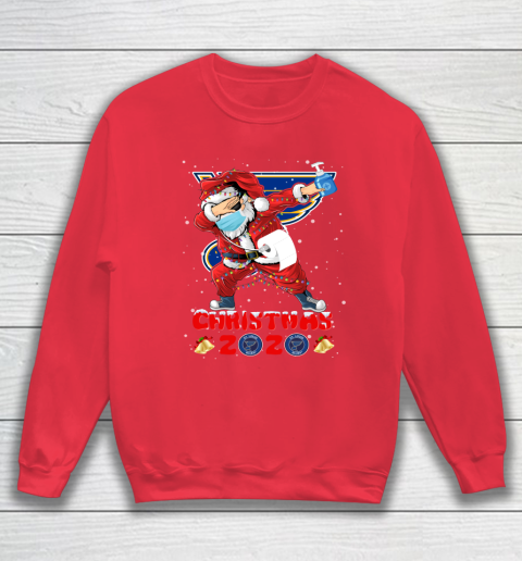 St.Louis Blues Funny Santa Claus Dabbing Christmas 2020 NHL Sweatshirt 7
