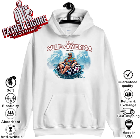 Trump The Gulf Of America Est 2025 Hoodie