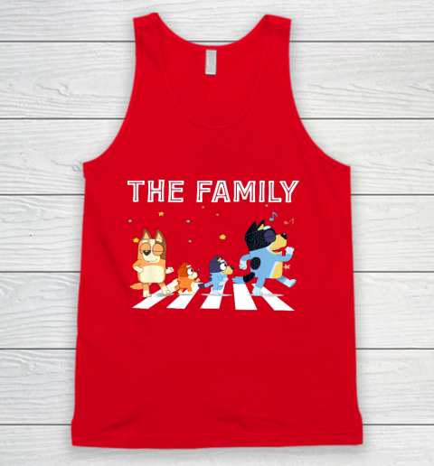 The Heeler Family Bluey Dad Mom For Lover Tank Top 5