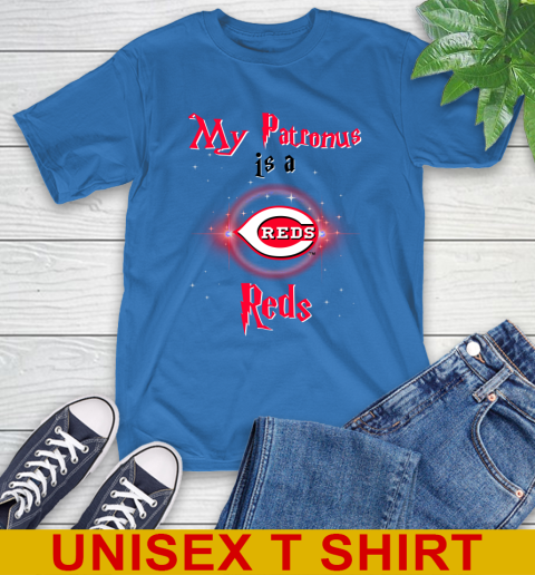 MLB Baseball Harry Potter My Patronus Is A Cincinnati Reds T-Shirt 11