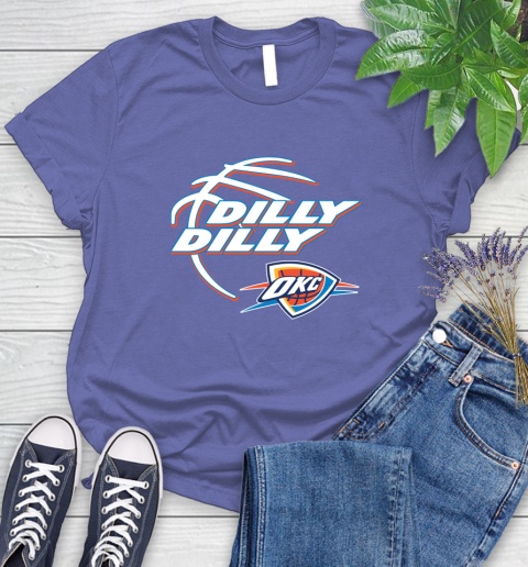 NBA Oklahoma City Thunder Dilly Dilly Basketball Sports Women's T-Shirt 11
