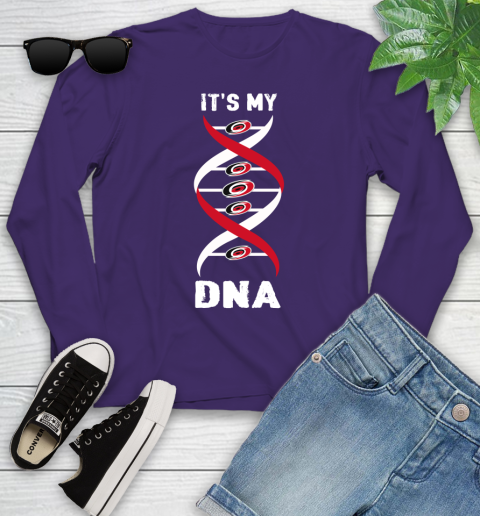 Carolina Hurricanes NHL Hockey It's My DNA Sports Youth Long Sleeve 4