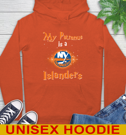 NHL Hockey Harry Potter My Patronus Is A New York Islanders Hoodie 4