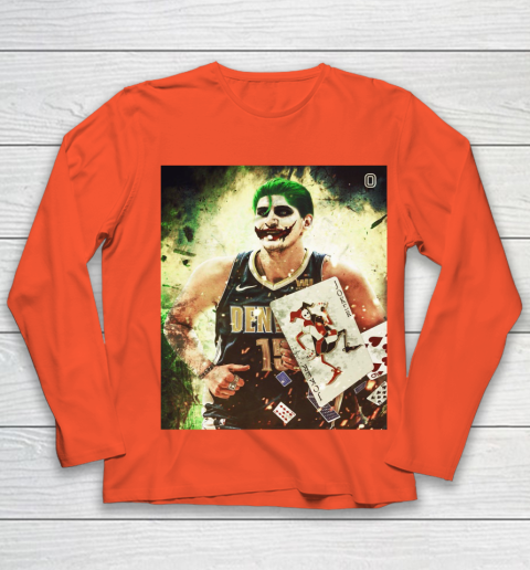 Nikola Jokic MVP Denver Joker Youth Long Sleeve 3