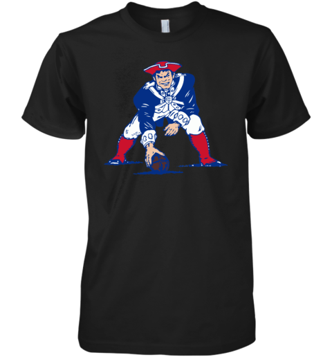 New England Patriots NFL Foxborough Pat Patriot Premium Men's T-Shirt