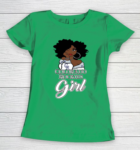 Colorado Rockiess Girl MLB Women's T-Shirt 7