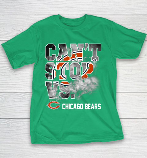 NFL Chicago Bears Can't Stop Vs Youth T-Shirt 4 NFL Chicago Bears Can't Stop Vs Youth T-Shirt - Image 4
