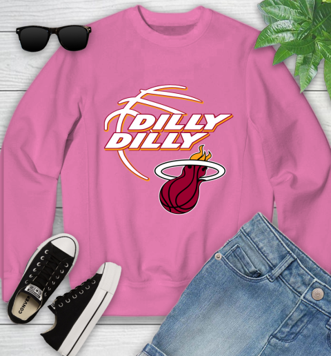 NBA Miami Heat Dilly Dilly Basketball Sports Youth Sweatshirt 7