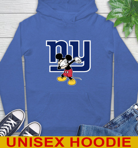 New York Giants NFL Football Dabbing Mickey Disney Sports Hoodie 9