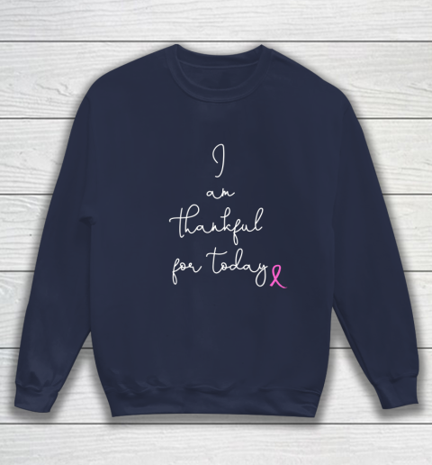 Womens Fighting Breast Cancer Product Gift Battling Through Chemo Sweatshirt 2