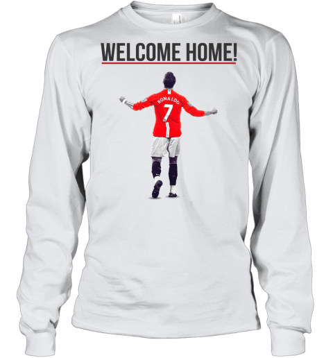 Welcome Home  Cristiano Ronaldo  Manchester United Youth Long Sleeve