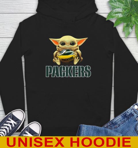Baby yoda packers hoodie new arrivals