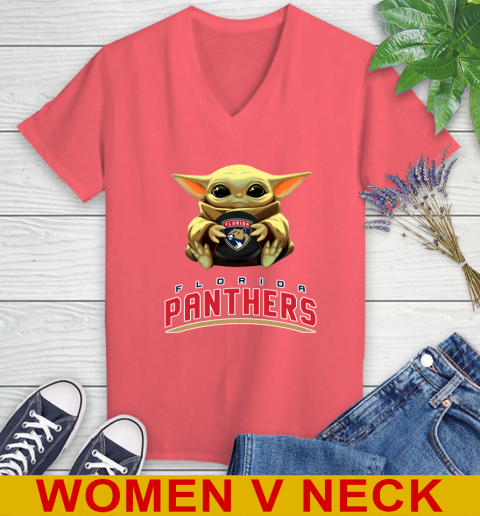 NHL Hockey Florida Panthers Star Wars Baby Yoda Shirt 83