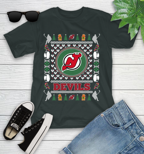 New Jersey Devils Merry Christmas NHL Hockey Loyal Fan Ugly Shirt 105