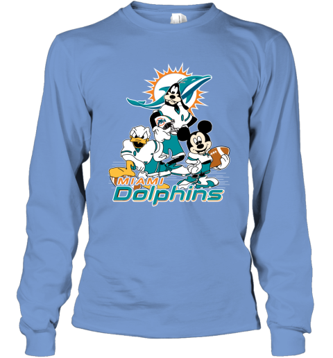 NFL Miami Dolphins Mickey Mouse Donald Duck Goofy Unisex Shirt - T-shirts  Low Price