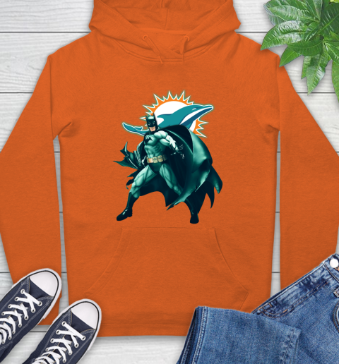 NFL Batman Football Sports Miami Dolphins Hoodie 5