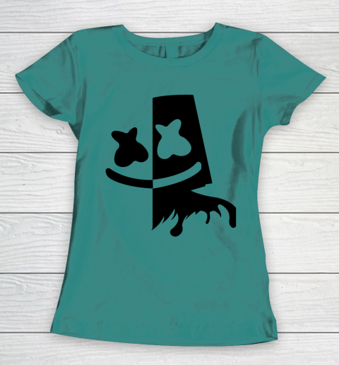 Fortnite Tshirt Marshmello Black And White Women's T-Shirt 10